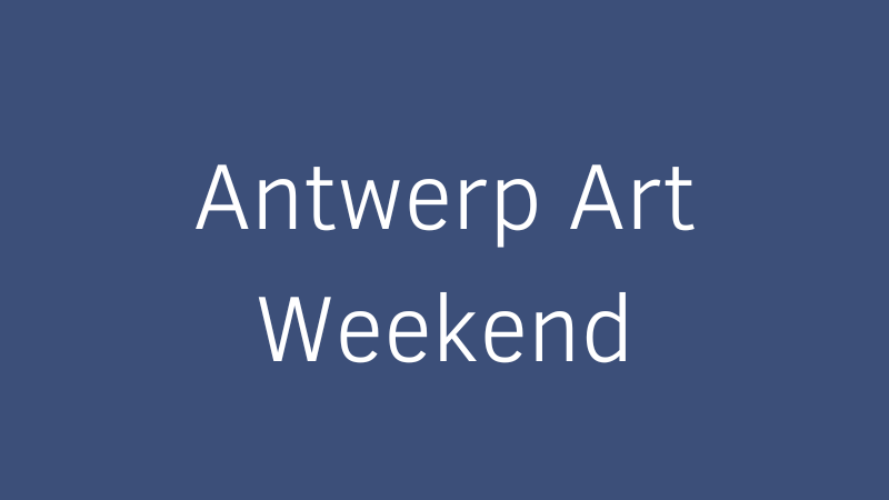 Antwerp Art Weekend